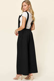 Double Take Full Size Sleeveless Wide Leg Jumpsuit - Trendsi - Flyclothing LLC