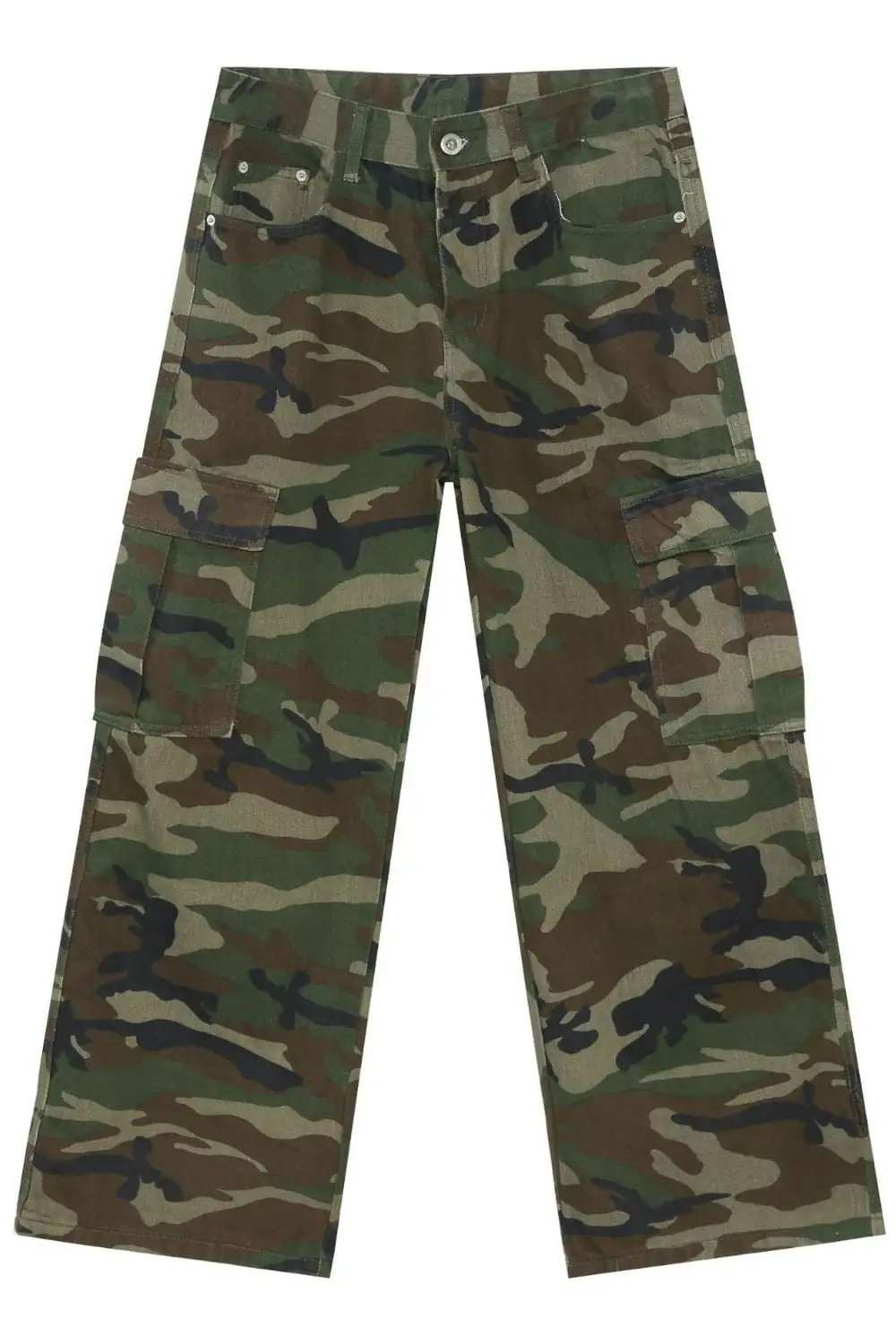 Men's Camouflage Jeans with Pockets - Trendsi - Flyclothing LLC