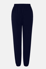 Elastic Waist Joggers with Pockets - Trendsi - Flyclothing LLC