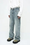 Mid Rise Jeans with Pockets - Trendsi