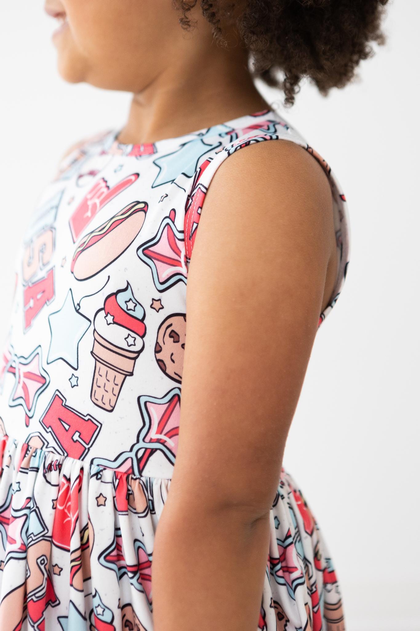 Red, White & BBQ Tank Twirl Dress - Mila & Rose ®