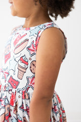 Red, White & BBQ Tank Twirl Dress - Mila & Rose ®