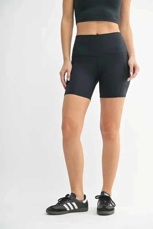 MONO B Venice Cloud Light Sculpt Biker Shorts - Trendsi