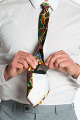 The Pursuit | Camouflage Ultimate Pocket Tie - Shinesty - Flyclothing LLC