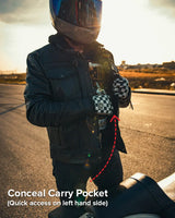Vendetta Men's Motorcycle Leather Jacket - First Manufacturing Company - Flyclothing LLC