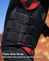 Commando Men's Leather Swat Style Motorcycle Vest - First Manufacturing Company - Flyclothing LLC