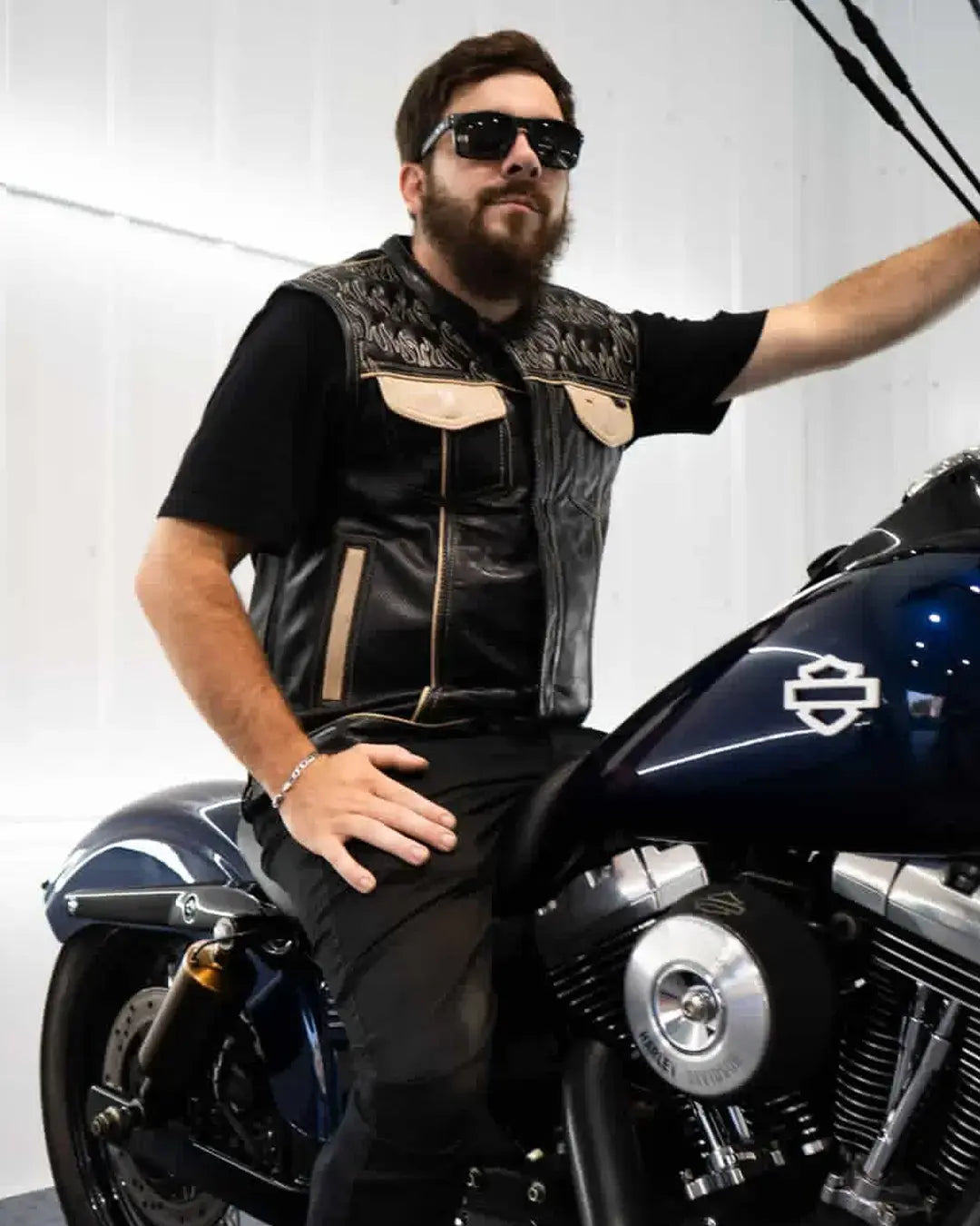 Inferno Rogue Men's Leather Vest (Limited Edition) - First Manufacturing Company - Flyclothing LLC