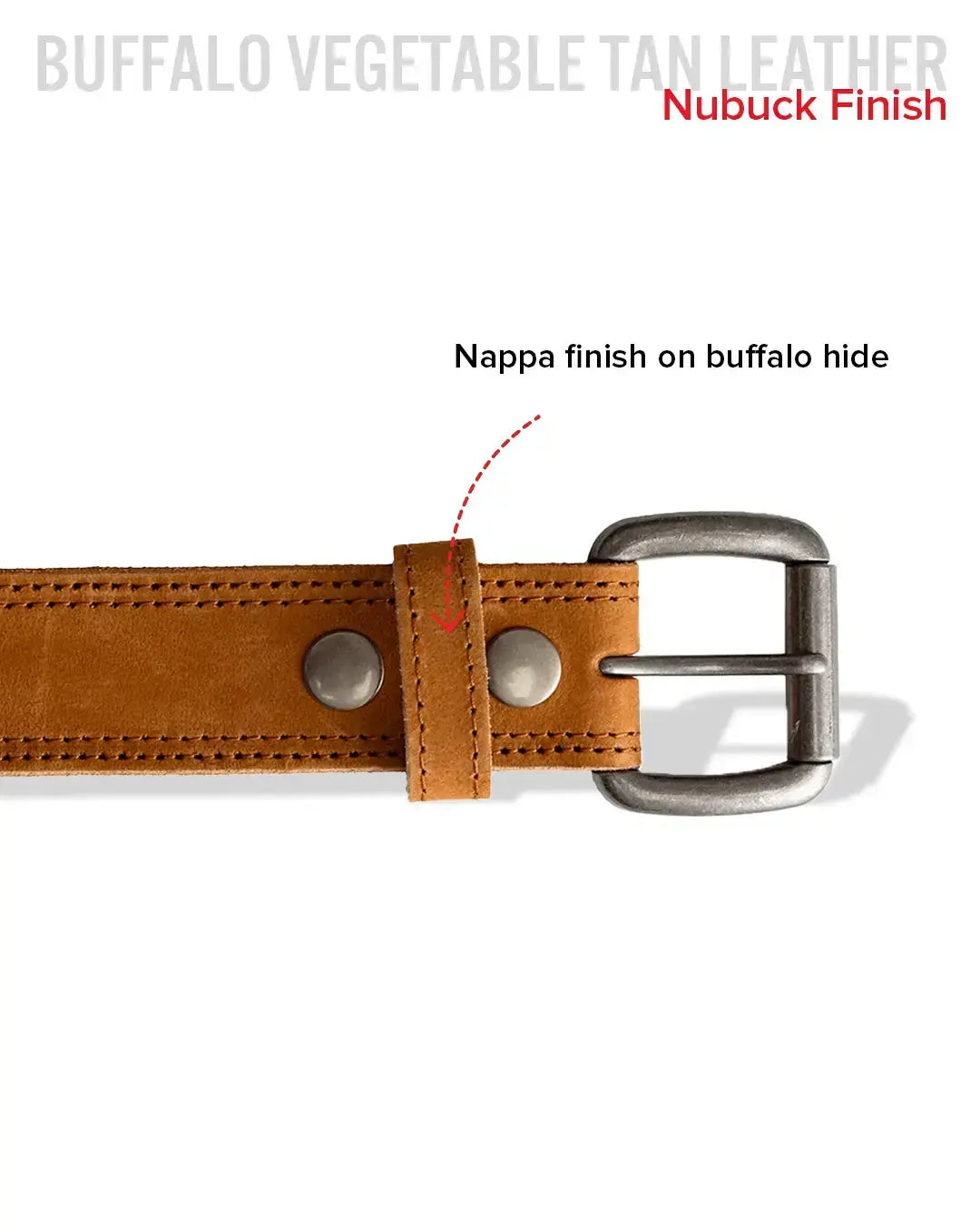 Heritage Russet Belt - First Manufacturing Company - Flyclothing LLC
