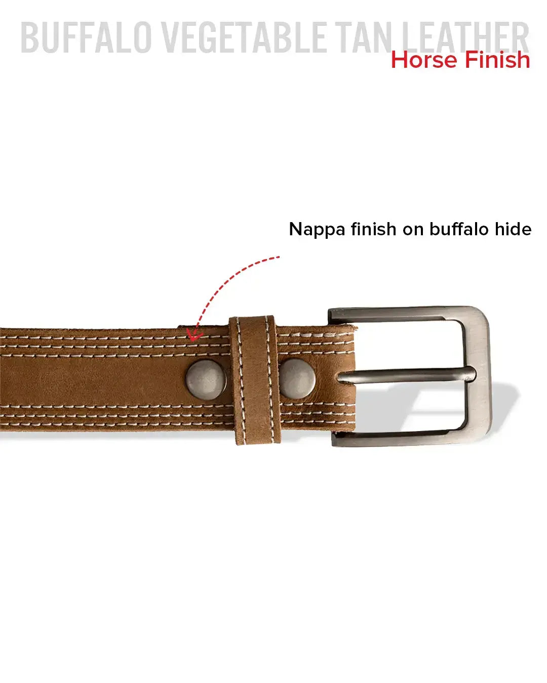 Heritage Ochre Belt - First Manufacturing Company - Flyclothing LLC