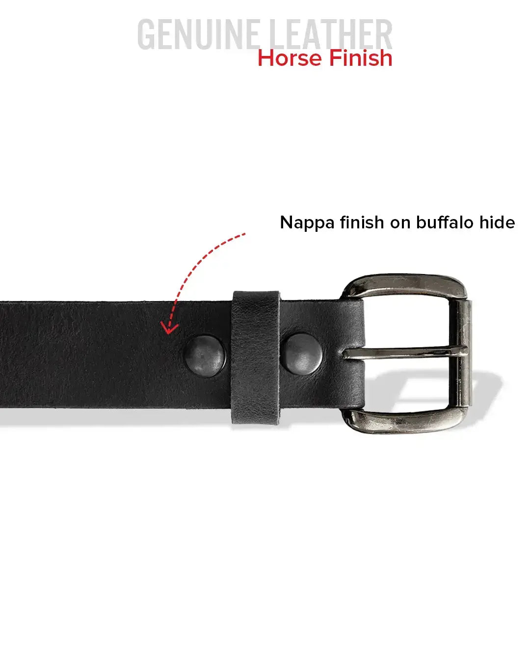 Charcoal Belt - First Manufacturing Company - Flyclothing LLC
