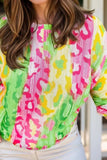 Plus Size Printed Round Neck T-Shirt - Trendsi - Flyclothing LLC