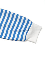 Striped Quarter Zip Long Sleeve Hoodie - Trendsi - Flyclothing LLC