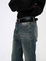 Bootcut Jeans with Pockets - Trendsi - Flyclothing LLC