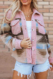 Button Up Long Sleeve Jacket - Trendsi - Flyclothing LLC