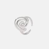Titanium Steel Spiral Shape Ring - Trendsi - Flyclothing LLC