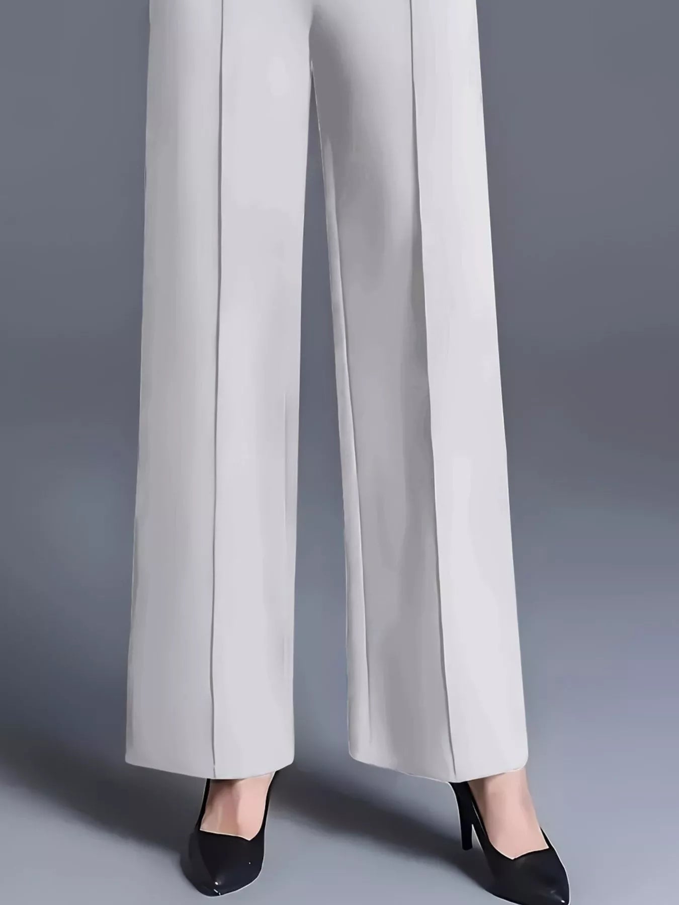 High Waist Wide Leg Pants - Trendsi - Flyclothing LLC