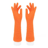 Halloween Silicone Meat Mat Long Gloves