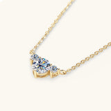 1.2 Carat Moissanite 925 Sterling Silver Necklace - Trendsi