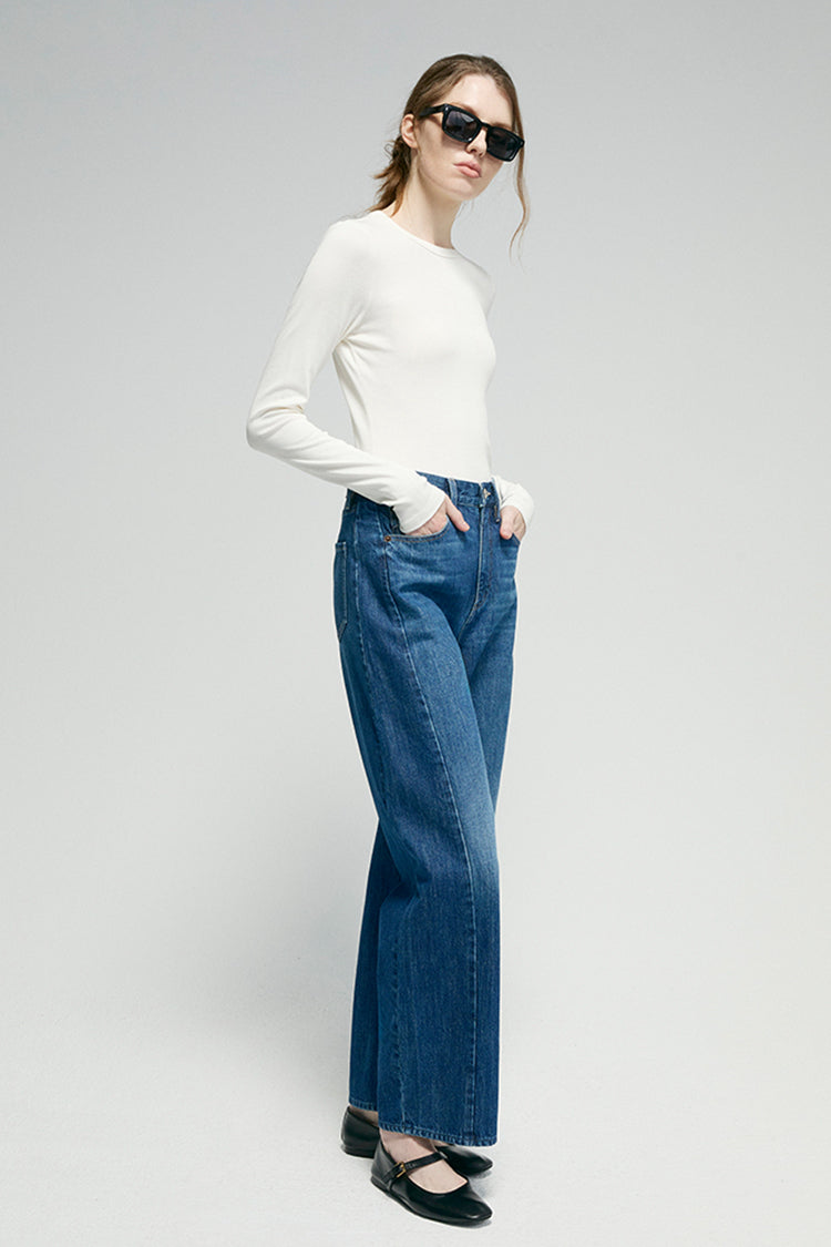 Crush Curve Ankle Jeans HJ052 - Hey Joanie - Flyclothing LLC