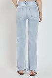 Risen Full Size High Rise Distressed Wide Leg Jeans - Trendsi - Flyclothing LLC