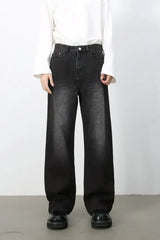 Men's Loose Fit Jeans with Pockets - Trendsi - Flyclothing LLC