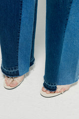 Shadow Split Wideleg Jeans HJ056 - Hey Joanie - Flyclothing LLC