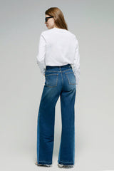 Shadow Split Wideleg Jeans HJ056 - Hey Joanie - Flyclothing LLC