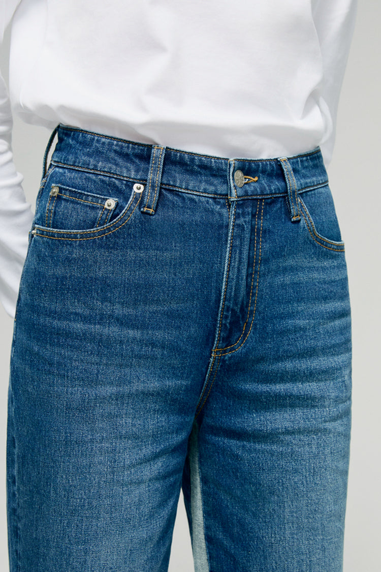 Shadow Split Wideleg Jeans HJ056 - Hey Joanie - Flyclothing LLC