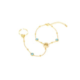 18K Gold-Plated Chain Bracelet - Trendsi - Flyclothing LLC