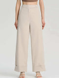 High Waist Wide Leg Pants - Trendsi - Flyclothing LLC