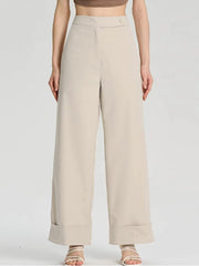 High Waist Wide Leg Pants - Trendsi