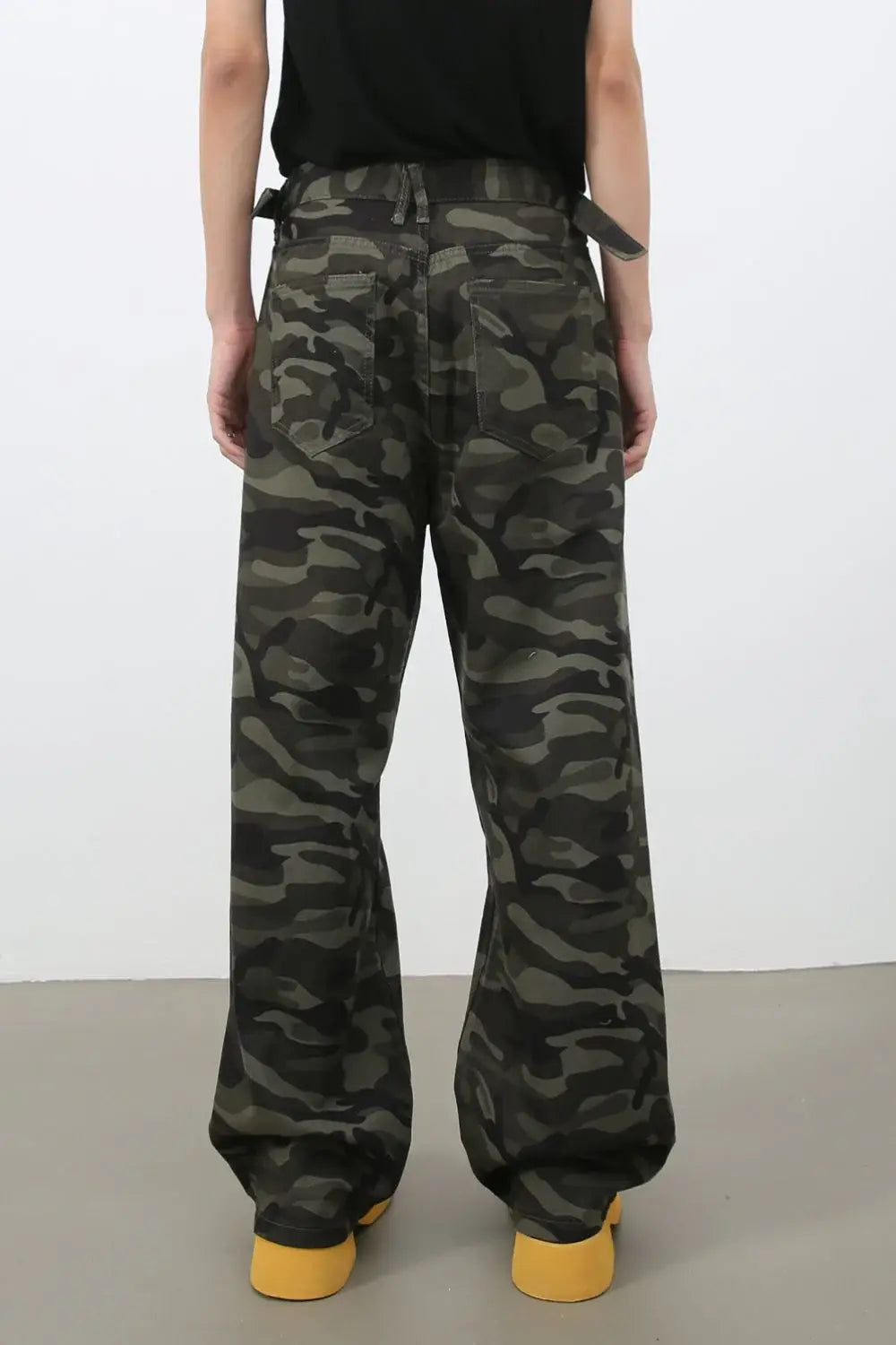 Men's Camouflage Jeans with Pockets - Trendsi - Flyclothing LLC