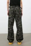 Men's Camouflage Jeans with Pockets - Trendsi