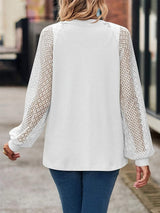 Button Up V-Neck Long Sleeve Outerwear - Trendsi - Flyclothing LLC