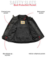 Diamond Back - Women's Motorcycle Jacket - First Manufacturing Company - Flyclothing LLC