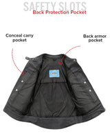 Jada - Women's Thunder Denim Jacket - First Manufacturing Company - Flyclothing LLC