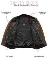 Willie Men's Motorcycle Leather Jacket - First Manufacturing Company - Flyclothing LLC