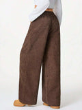 Drawstring Wide Leg Pants - Trendsi - Flyclothing LLC
