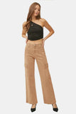 RISEN Full Size High Rise Wide Leg Cargo Jeans - Trendsi - Flyclothing LLC