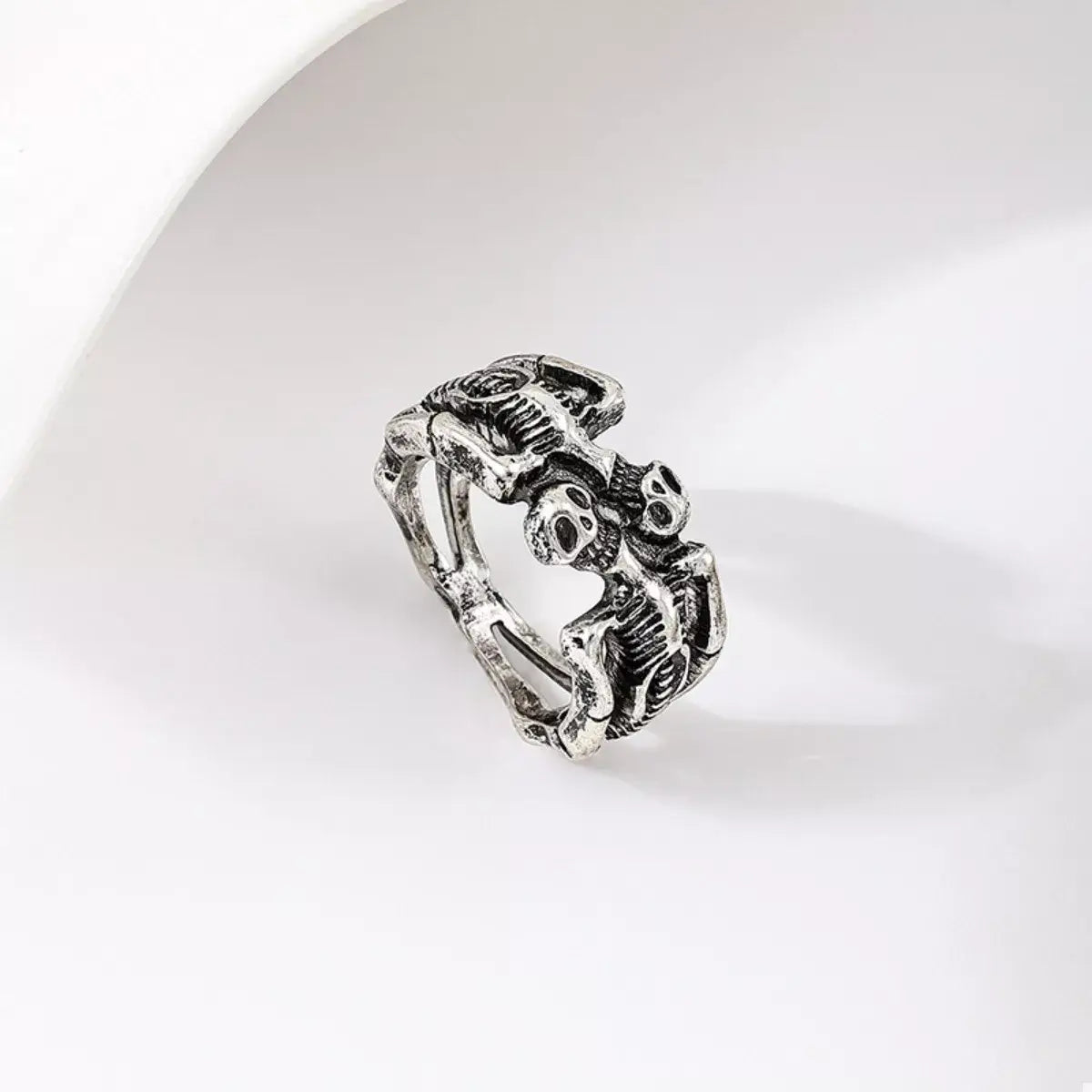 Halloween Skull Alloy Ring - Trendsi - Flyclothing LLC