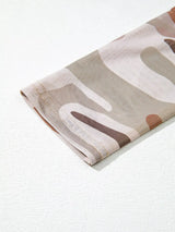 Camouflage Print Mesh Long Sleeve Top - Trendsi - Flyclothing LLC