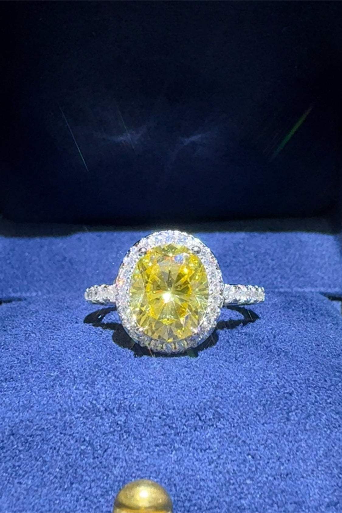 3 Carat Moissanite 925 Sterling Silver Ring - Trendsi - Flyclothing LLC
