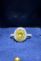 3 Carat Moissanite 925 Sterling Silver Ring - Trendsi - Flyclothing LLC