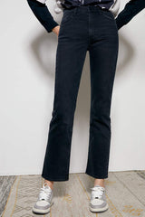 Activity Grrrl High Rise Kick Crop Jeans HJ017 - Hey Joanie - Flyclothing LLC