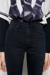Activity Grrrl High Rise Kick Crop Jeans HJ017 - Hey Joanie - Flyclothing LLC