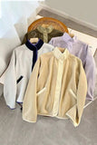 Double Take Snap Down Raglan Sleeve Jacket with Pockets - Trendsi - Flyclothing LLC