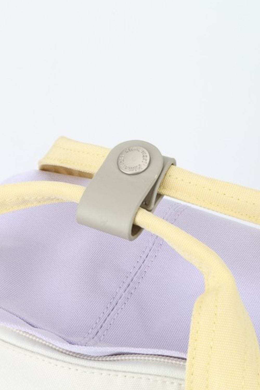 Himawari Contrast Water and Scratch-Resistant Nylon Backpack Bag - Trendsi - Flyclothing LLC