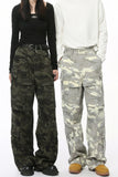 Men's Camouflage Straight Cargo Jeans - Trendsi