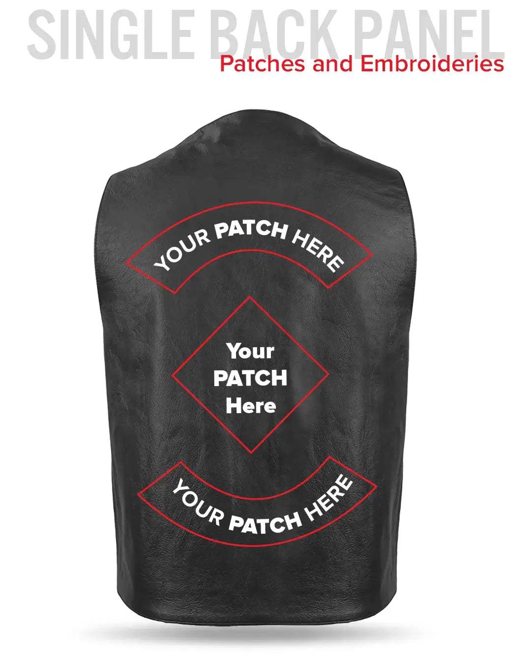 Gun Runner Men's Motorcycle Western Style Leather Vest - First Manufacturing Company - Flyclothing LLC