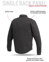 Dagger Motorcycle Twill Shirt - First Manufacturing Company - Flyclothing LLC